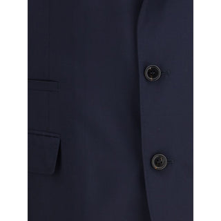 Brunello Cucinelli Blue Wool Blazer