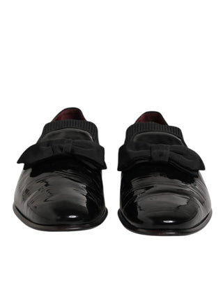 Dolce & Gabbana Leather Loafers Men Formal Dress Shoes