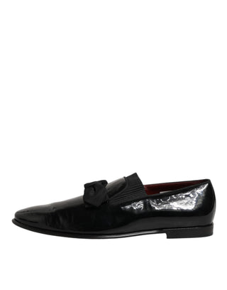 Dolce & Gabbana Leather Loafers Men Formal Dress Shoes
