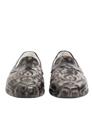 Dolce & Gabbana Multicolor Rubber Low Top Men Sneakers Shoes