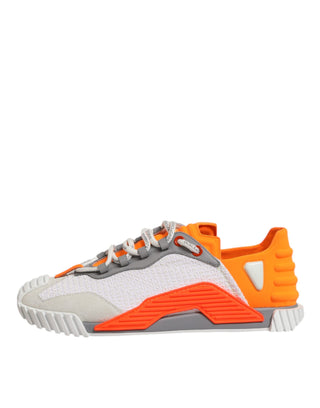 Dolce & Gabbana Multicolor Cotton Low Top NS1 Sneakers Shoes