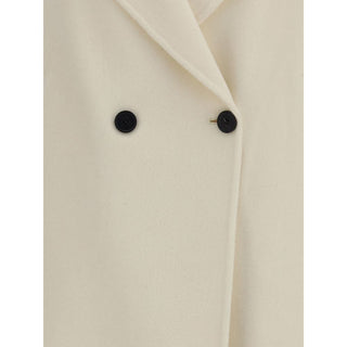 Aftercoat Cream Fleece Wool Coat