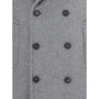 Brooksfield Gray Wool Coat