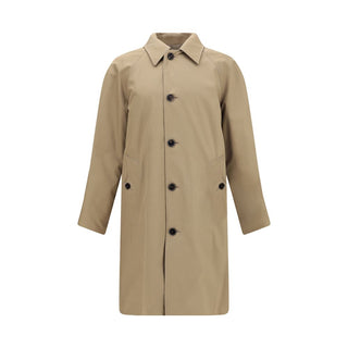Burberry Brown Cotton Coat
