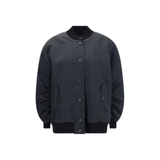 Dolce & Gabbana Black Polyester Bomber