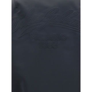 Dolce & Gabbana Black Polyester Bomber