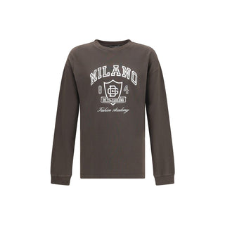 Dolce & Gabbana Brown Cotton Sweatshirt