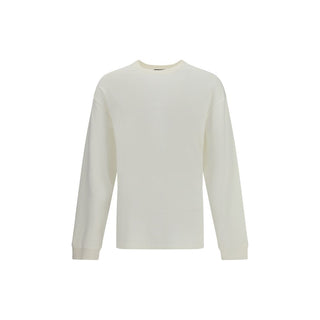 Dolce & Gabbana White Cotton Sweatshirt