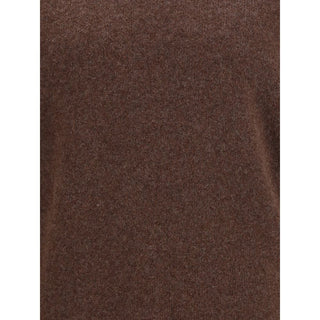 Dolce & Gabbana Brown Fleece Wool Sweatshirt