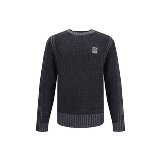Belstaff Gray Wool Sweatshirt