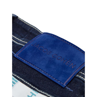 Jacob Cohen Blue Cotton Skinny Jean