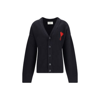 Ami Paris Ami De Coeur Cardigan