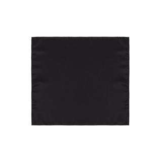 Dolce & Gabbana Black Silk Pocket Square