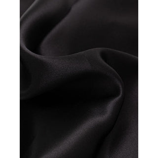 Dolce & Gabbana Black Silk Pocket Square