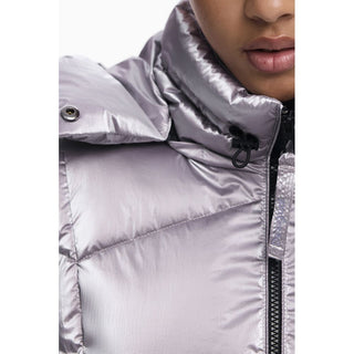 Desigual Pink Polyethylene Women Jacket