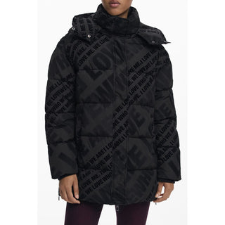 Desigual Black Polyester Women Jacket