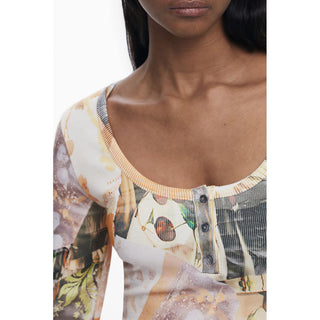 Desigual Beige Polyester Women Dress