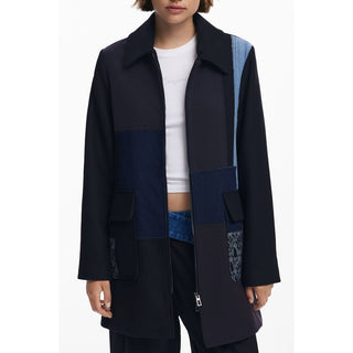 Desigual Black Cotton Women Jacket