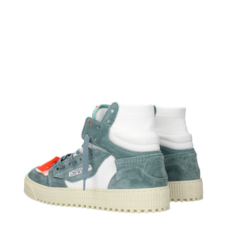Off-White White Fabric High Tops