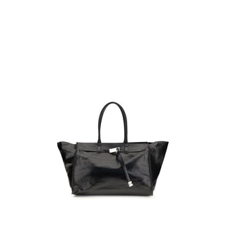 Benedetta Bruzziches Black Calf Leather Bos Taurus Shoulder Bag