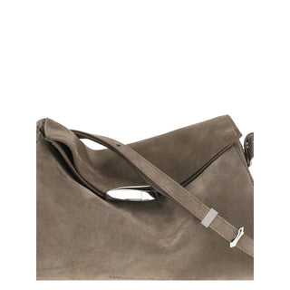Benedetta Bruzziches Beige Calf Leather Bos Taurus Shoulder Bag