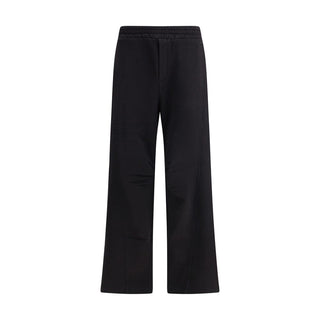 Dolce & Gabbana Black Cotton Casual Pants