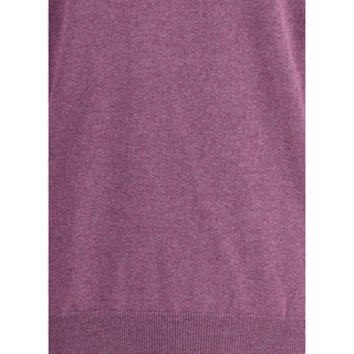 Brunello Cucinelli Purple Cashmere Cashmere Sweater
