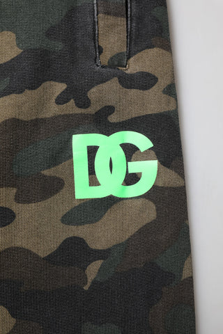 Dolce & Gabbana Multicolor Camouflage Cotton Men Jogger Pants