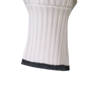 Brunello Cucinelli White Cashmere Sweatshirt