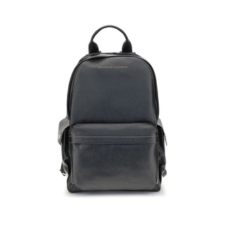 Brunello Cucinelli Leather Travel Backpack
