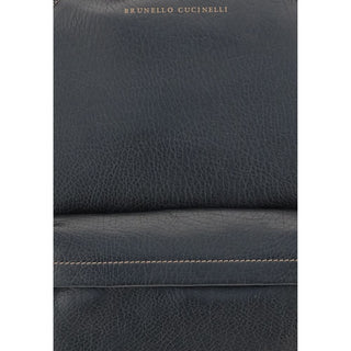 Brunello Cucinelli Leather Travel Backpack