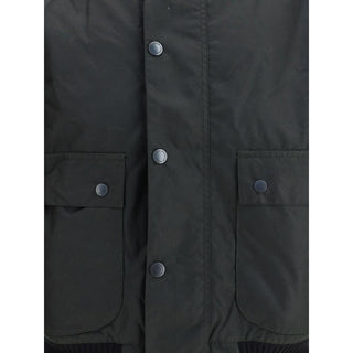 Barbour International Black Cotton Shell Jacket
