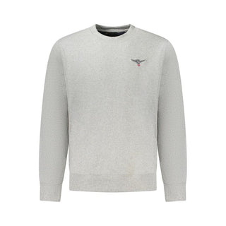 Accademia Militare Gray Cotton Men's Sweater