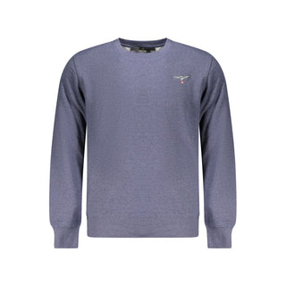 Accademia Militare Blue Cotton Men Sweater