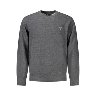 Accademia Militare Gray Cotton Men Sweater
