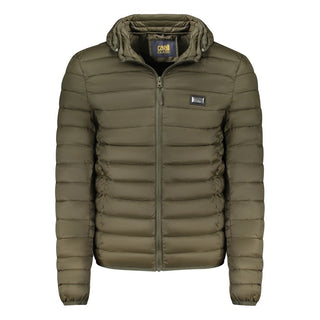 Cavalli Class Green Polyester Men Jacket