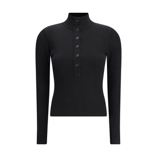 Citizens of Humanity Black Cotton Longsleeve Shirt