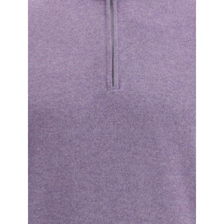 Brunello Cucinelli Purple Cashmere Cashmere Sweater