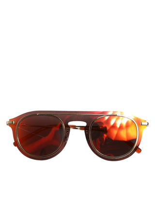 Dolce & Gabbana DG2169 Metal Frame Fashion Round Shade Eyewear Sunglasses