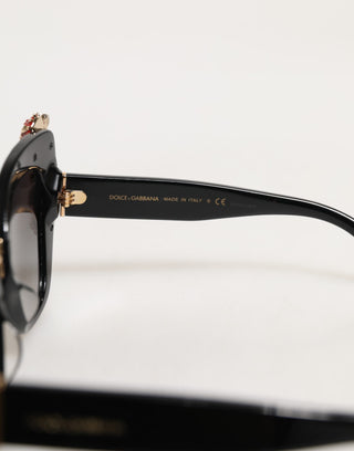 Dolce & Gabbana DG4319F Red Sacred Heart Crystal Butterfly Sunglasses