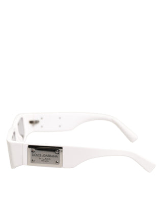 Dolce & Gabbana White Frame Re-Edition Shades Eyewear Sunglasses
