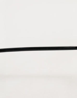 Dolce & Gabbana Black Metal Frame Square Lenses Shades Eyewear Sunglasses