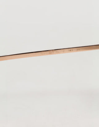 Dolce & Gabbana Rose Gold Plated Round Lenses Shades Eyewear Sunglasses