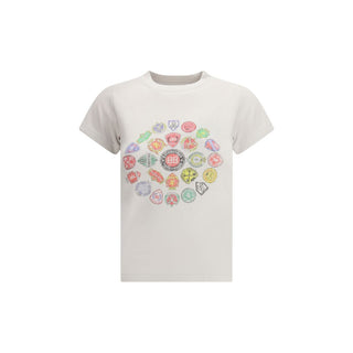 Balenciaga White Cotton T-Shirt