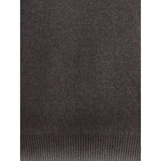 Aragona Cashmere Gray Cashmere Turtleneck
