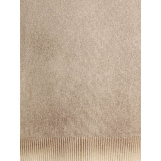 Aragona Cashmere Brown Cashmere Turtleneck