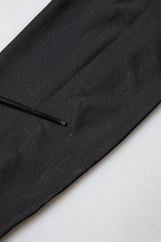 Dolce & Gabbana Black Sleeveless Bodycon Women Jumpsuit Dress