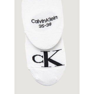 Calvin Klein Jeans White Cotton Socks