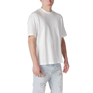 Armani Exchange White Cotton T-Shirt