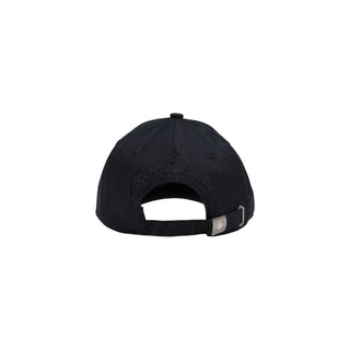 County of Milan Black Cotton Cap (Baseball Hat)